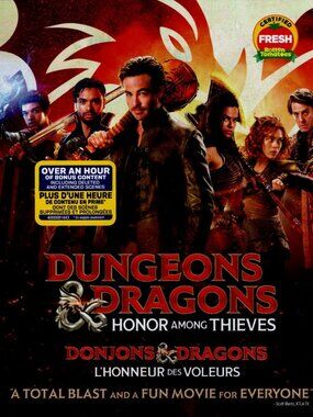 Dungeons & Dragons Honor Among Thieves 4K Ultra HD Blu-ray + Digital
